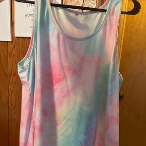 Tie-dye Tank Top